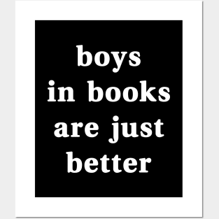 Boys In Books Are Just Better Posters and Art